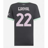 Dres AC Milan Emerson Royal #22 Rezervni za Žensko 2024-25 Kratak Rukav